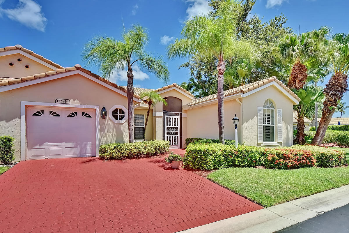 17281 Boca Club Boulevard, Unit 1 Boca Raton, FL 33487 - Photo 1 of 26 Front of Villa