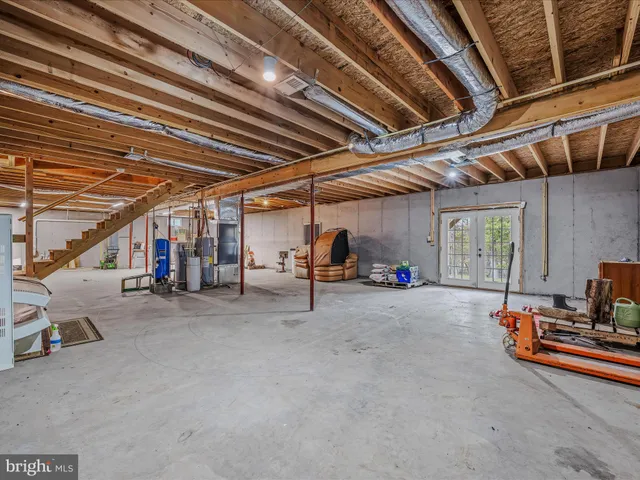 a view of a yard with an outdoor space