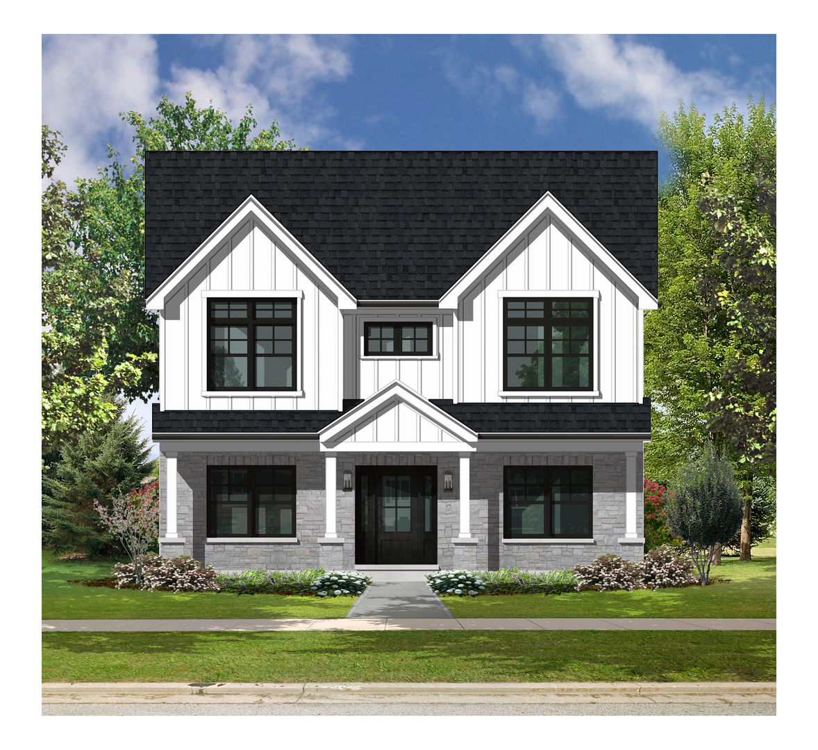 1025 Walter Street Lemont, IL 60439 - Photo 1 of 7 a front view of a house with a yard