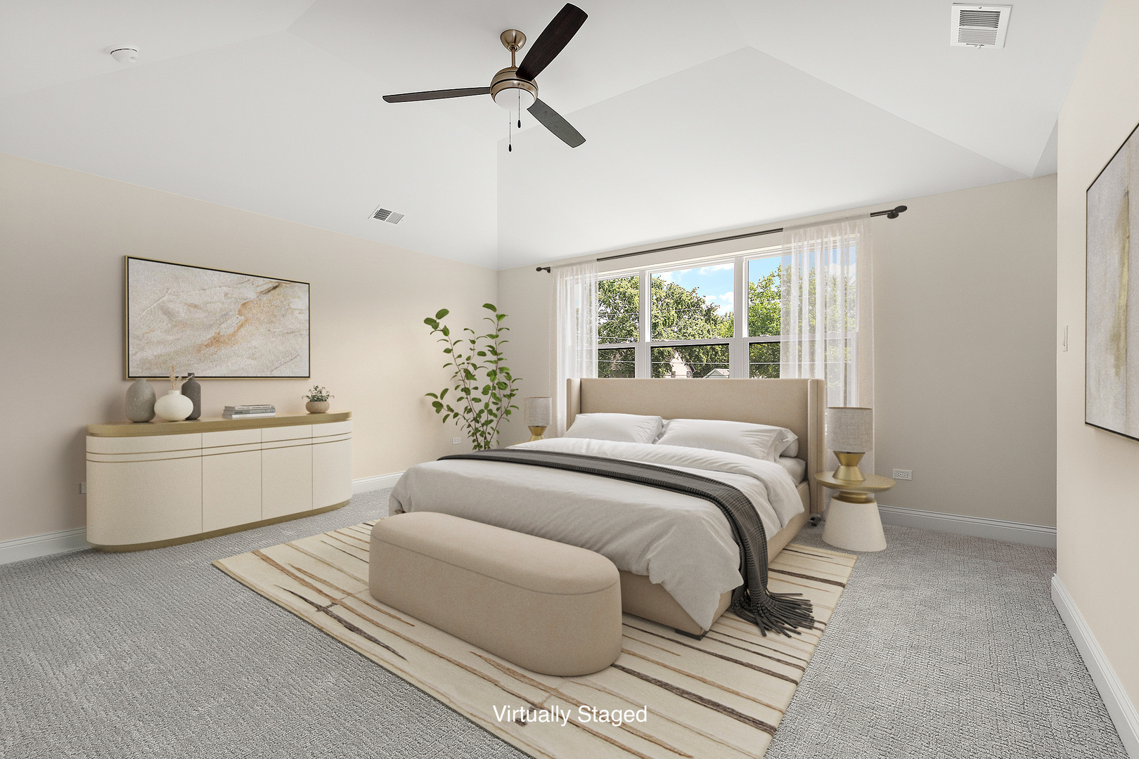 1025 Walter Street Lemont, IL 60439 - Photo 25 of 29 a bedroom with a white bed and white walls