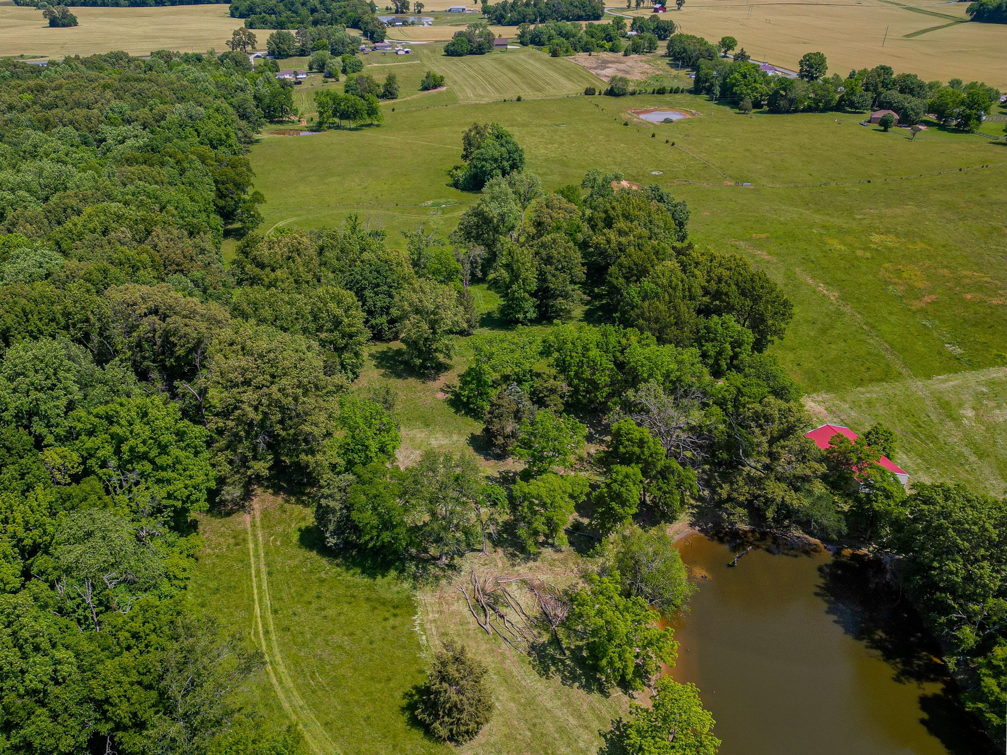 3 Valley Road Springfield, TN 37172 - Photo 14 of 26 an aerial view of residential houses with outdoor space and trees all around