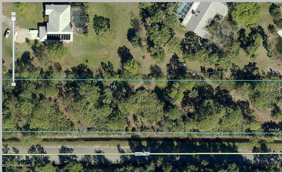 0 Hall And Rays Lane Corner Malabar, FL 32950 - Photo 2 of 5 an aerial view of residential house with outdoor space