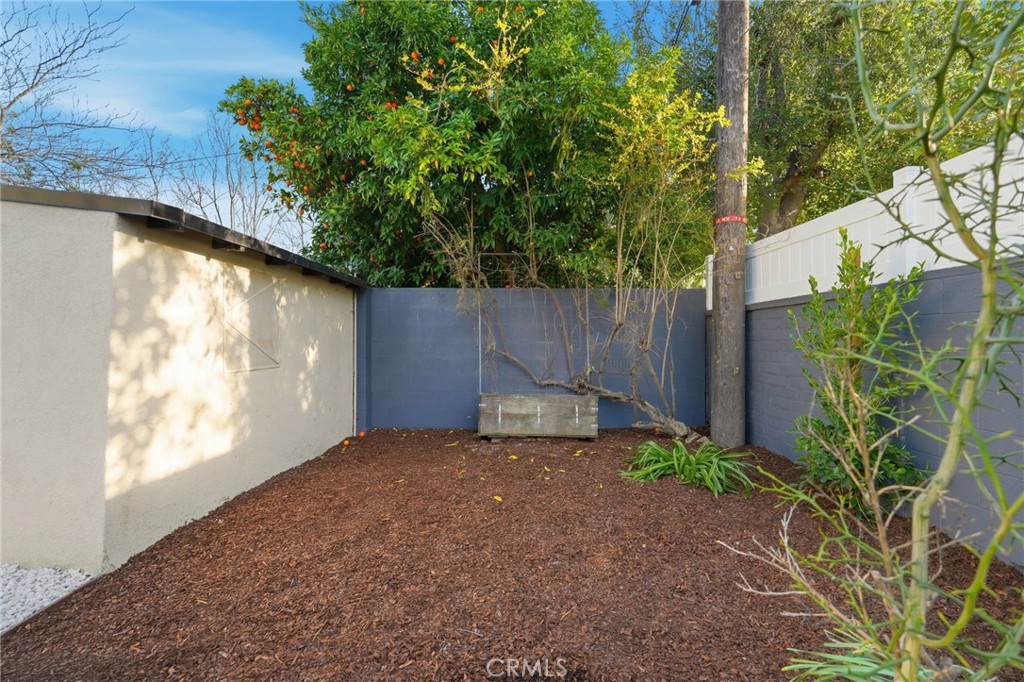 829 North Valley Street Burbank, CA 91505 - Photo 47 of 58 a view of a backyard with plants and a large tree