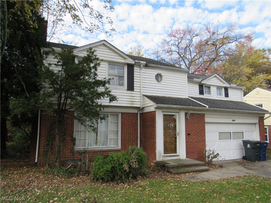 2350 North Taylor Road Cleveland, OH 44112 - Photo 2 of 24 View of front of house featuring a garage