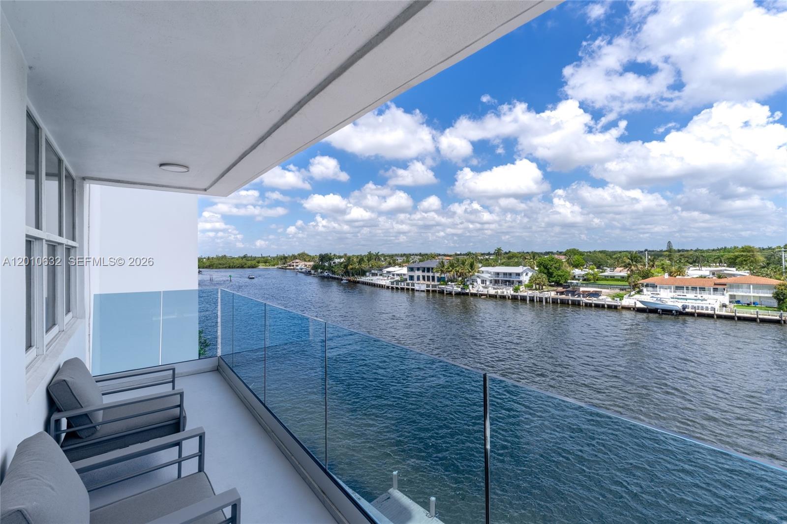 2639 North Riverside Drive, Unit 501 Pompano Beach, FL 33062 - Photo 28 of 39 a view of swimming pool from a balcony