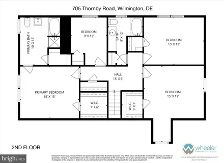 $670,000 | 705 Thornby Road, Wilmington, DE 19803