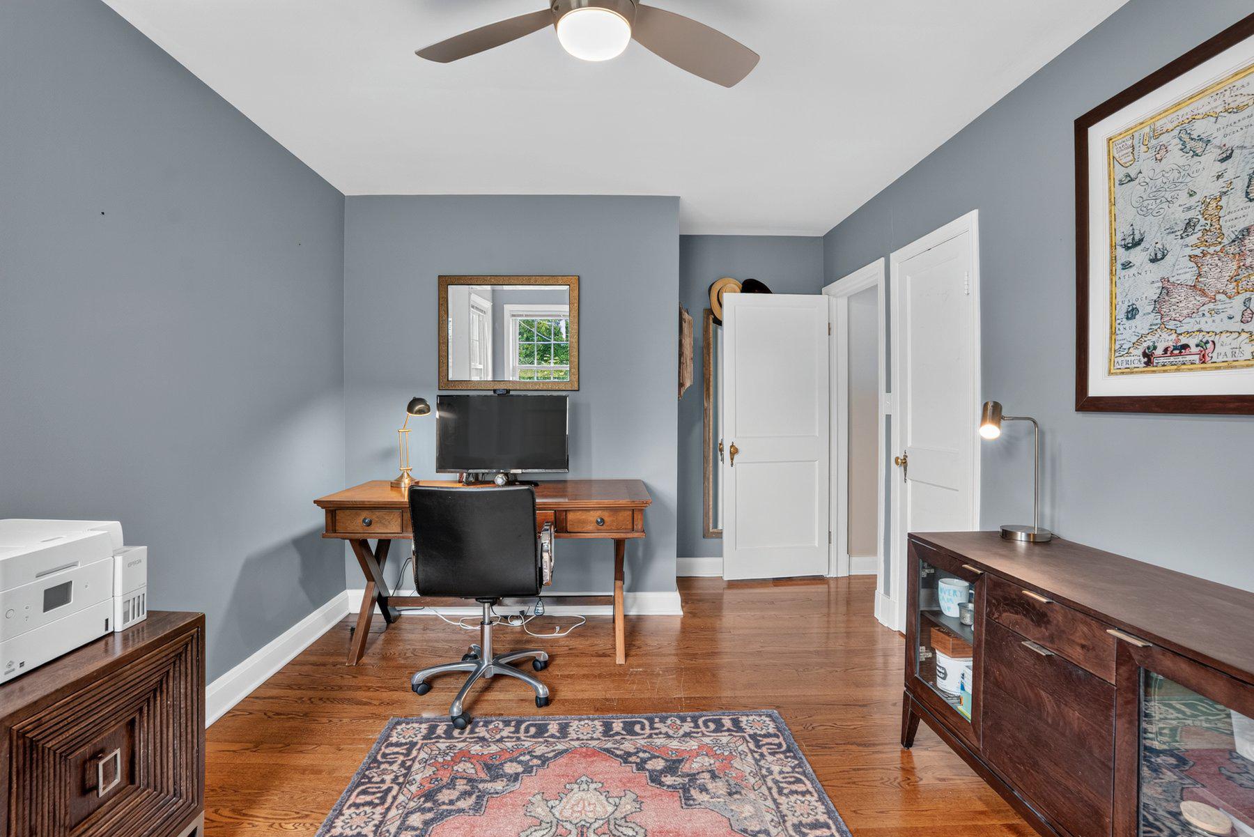 6414 Blenheim Road Baltimore, MD 21212 - Photo 20 of 38 Bedroom 2 - Staged as office