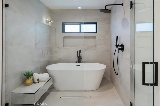 a bathroom with a sink and a bathtub