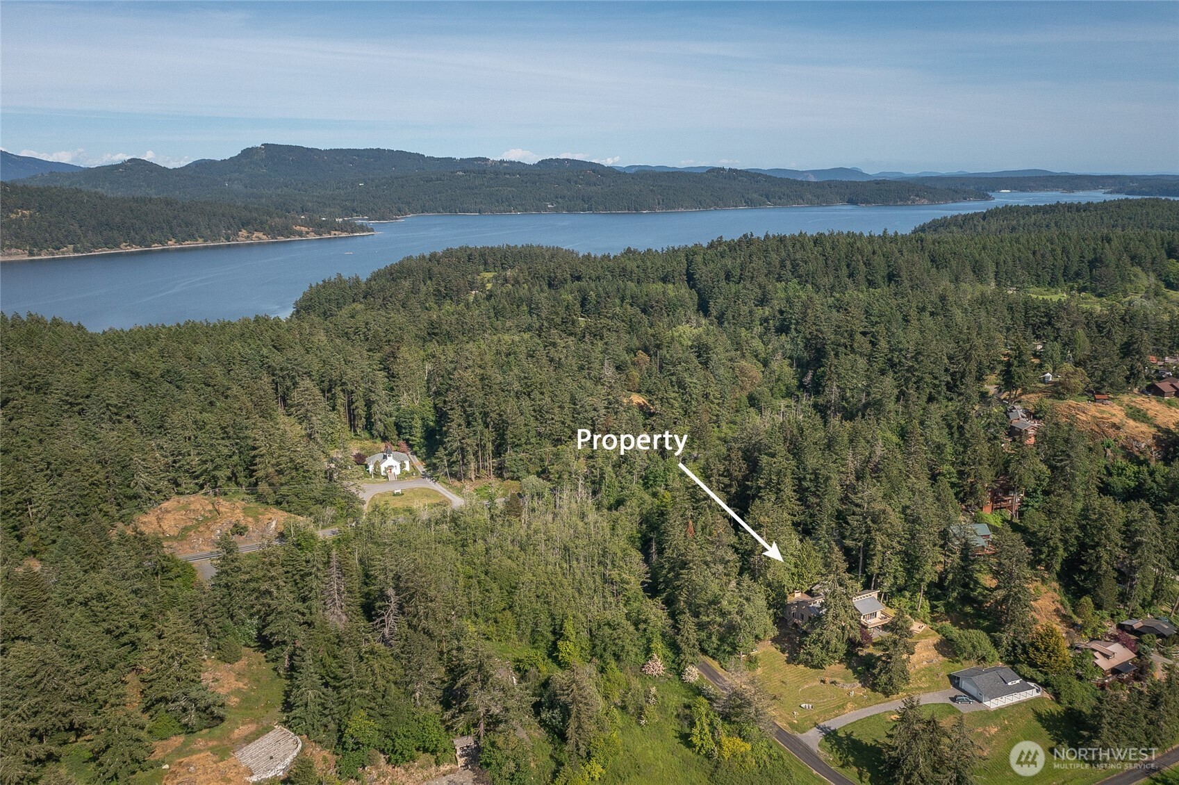 402 Cayou Valley Road Orcas Island, WA 98245 - Photo 16 of 40 a view of mountain and lake view