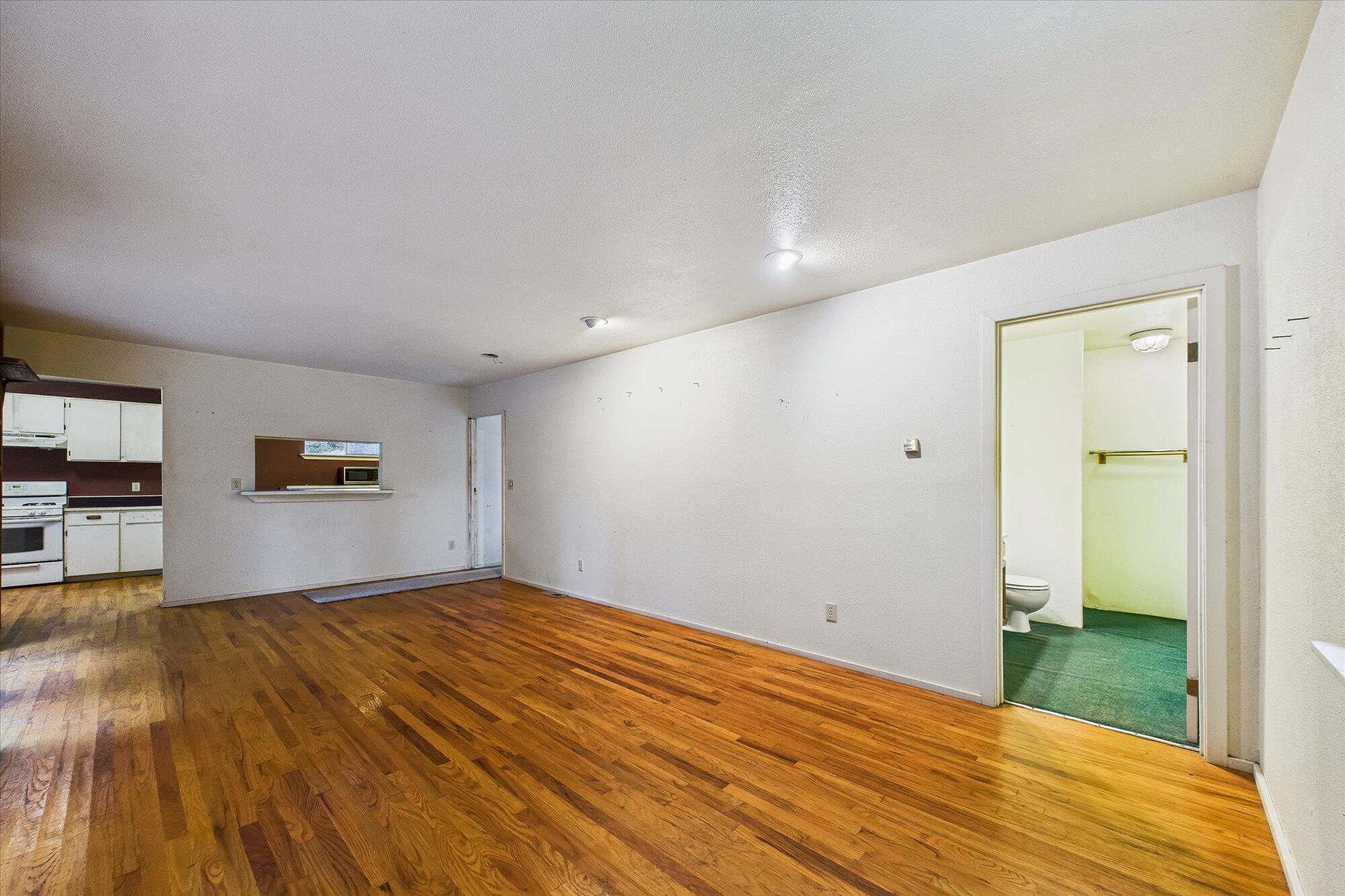 119 Sylva Street Arcata, CA 95521 - Photo 19 of 35 a view of empty room with wooden floor