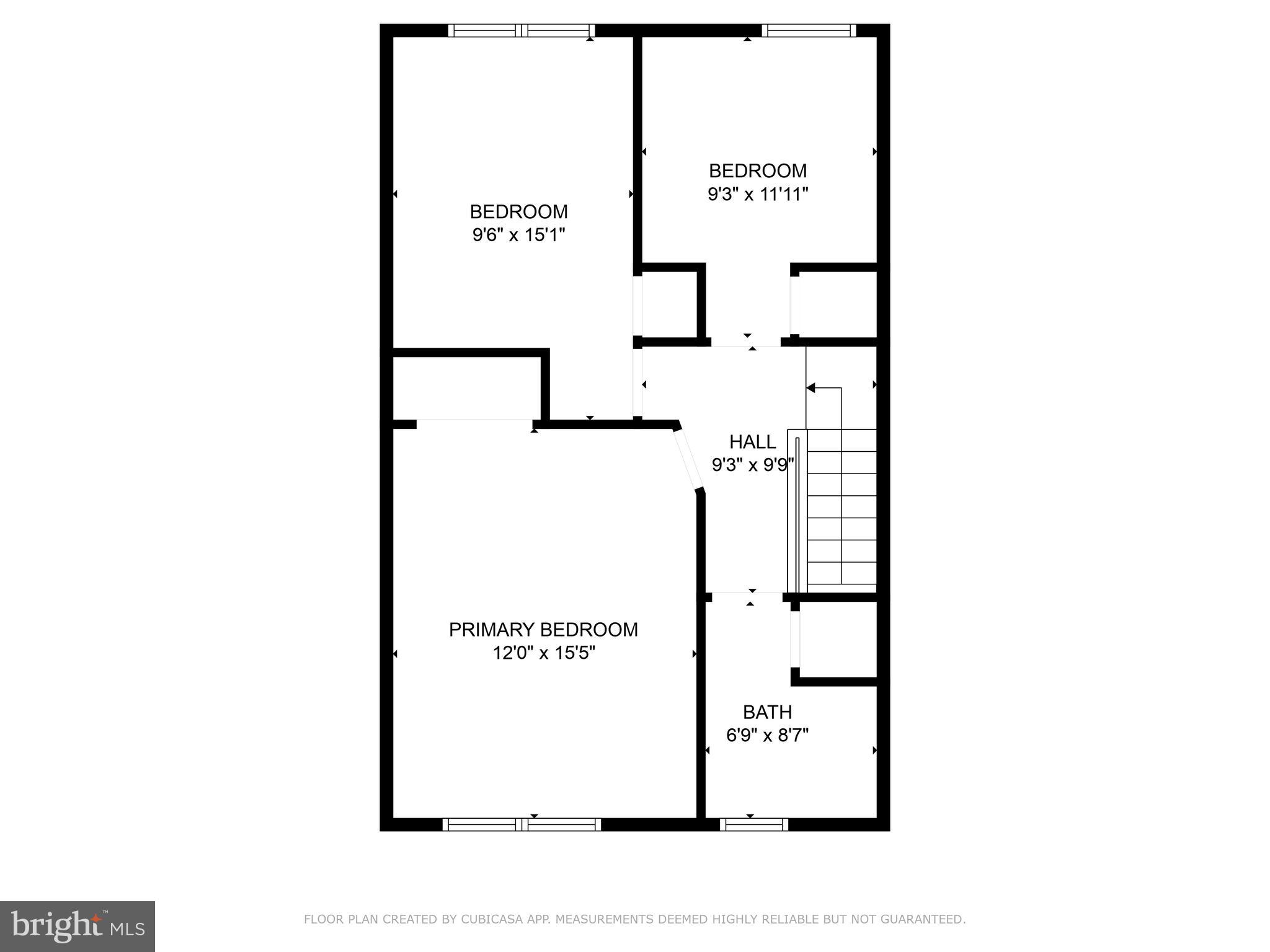 238 Gaywood Road Baltimore, MD 21212 - Photo 42 of 42 Second Level Floor Plan