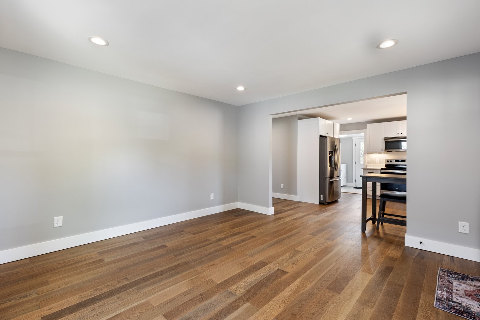 105 Pond Road Dickson, TN 37055 - Photo 9 of 13 a view of wooden floor and windows in a room