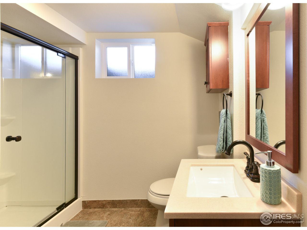 1636 Fairacres Road Greeley, CO 80631 - Photo 25 of 30 Updated Basement Bath w/Solid stone counter