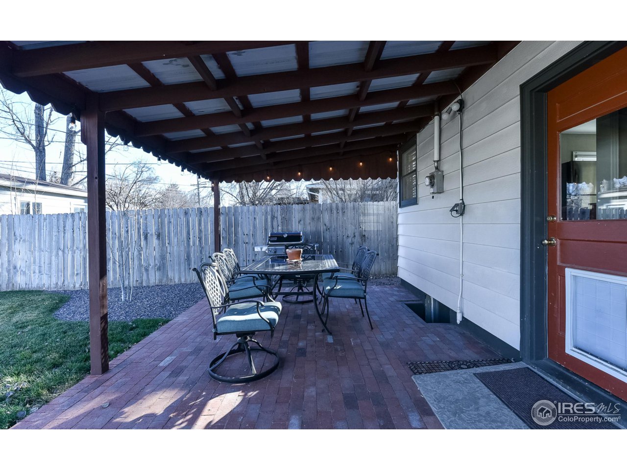 1636 Fairacres Road Greeley, CO 80631 - Photo 29 of 30 Covered Brick Paver Patio