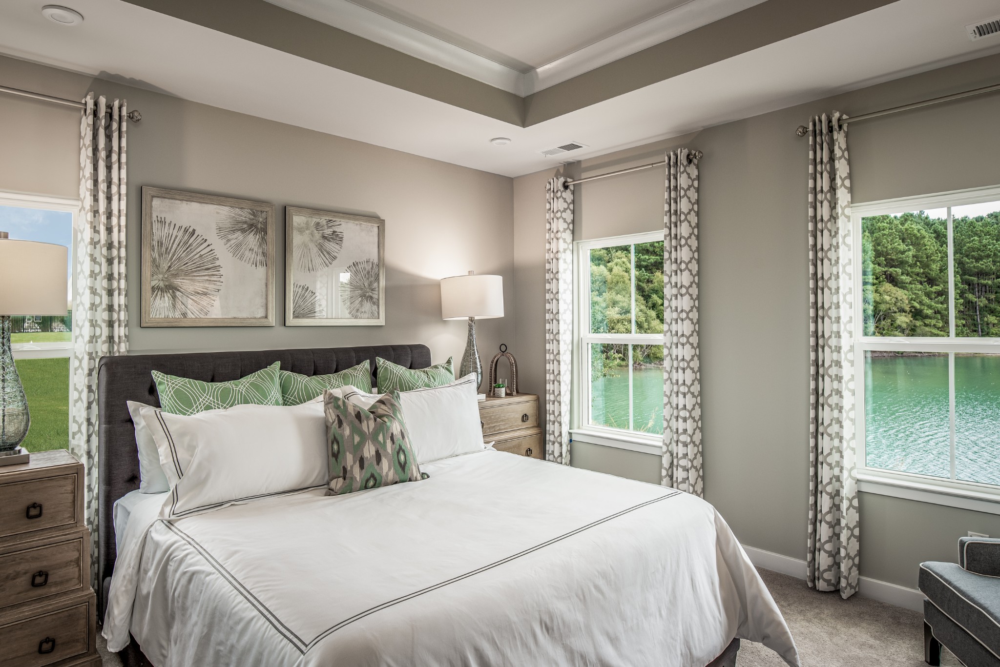 105 Keelon Gap Road Spring Hill, TN 37174 - Photo 2 of 8 a bedroom with a large bed and a window