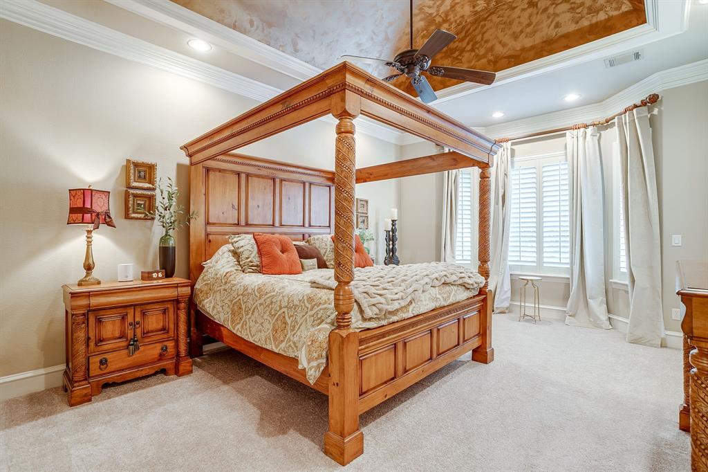 6251 Paper Shell Way Fort Worth, TX 76179 - Photo 15 of 40 a bed sitting in a spacious bedroom next to a window