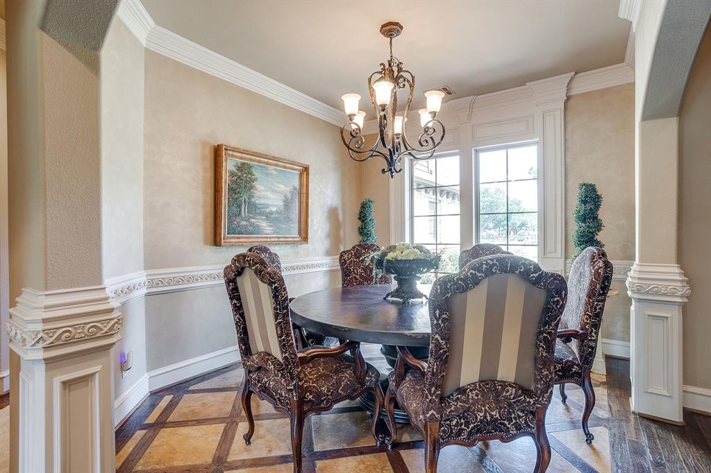 6251 Paper Shell Way Fort Worth, TX 76179 - Photo 5 of 40 a view of a dining room with furniture window and wooden floor