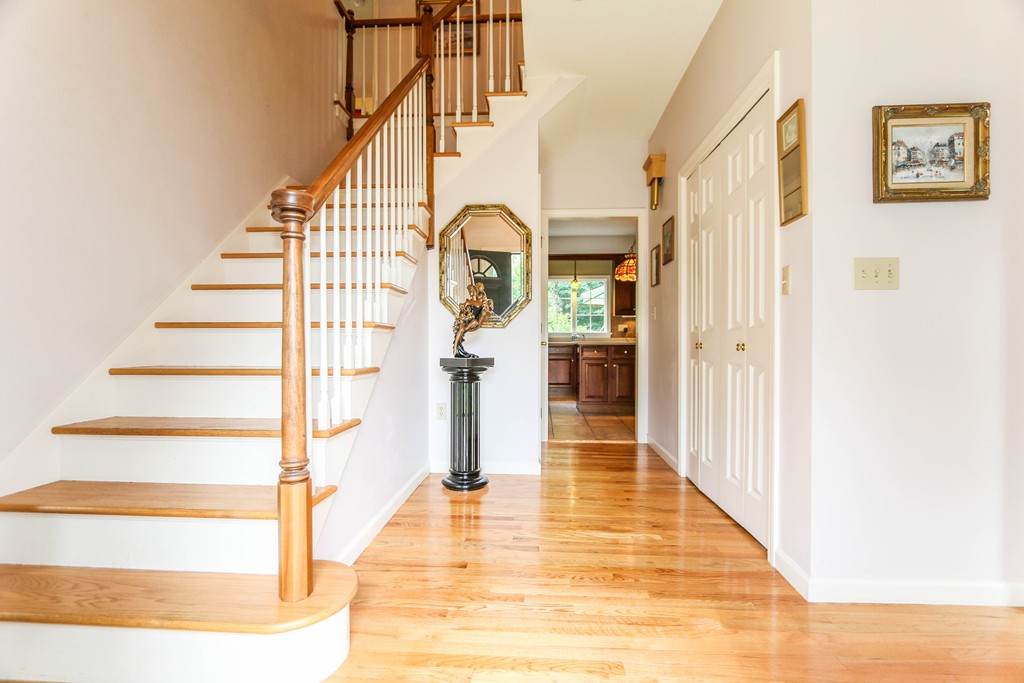 12 Bellows Road Wilbraham, MA 01095 - Photo 4 of 30 a view of entryway and hall with wooden floor