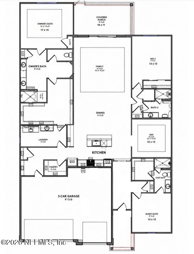 76565 Winterfield Drive Yulee, FL 32097 - Photo 22 of 22 CAYMAN FLOOR PLAN