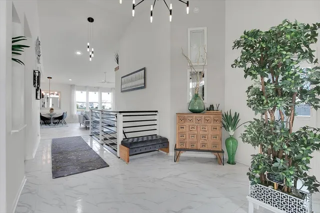 a view of entryway and hall