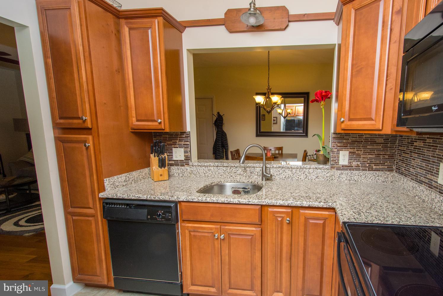 606 Moonglow Road, Unit 203 Odenton, MD 21113 - Photo 15 of 29 a kitchen with stainless steel appliances granite countertop a sink stove and cabinets