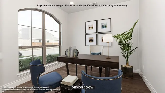a view of a livingroom with furniture and window