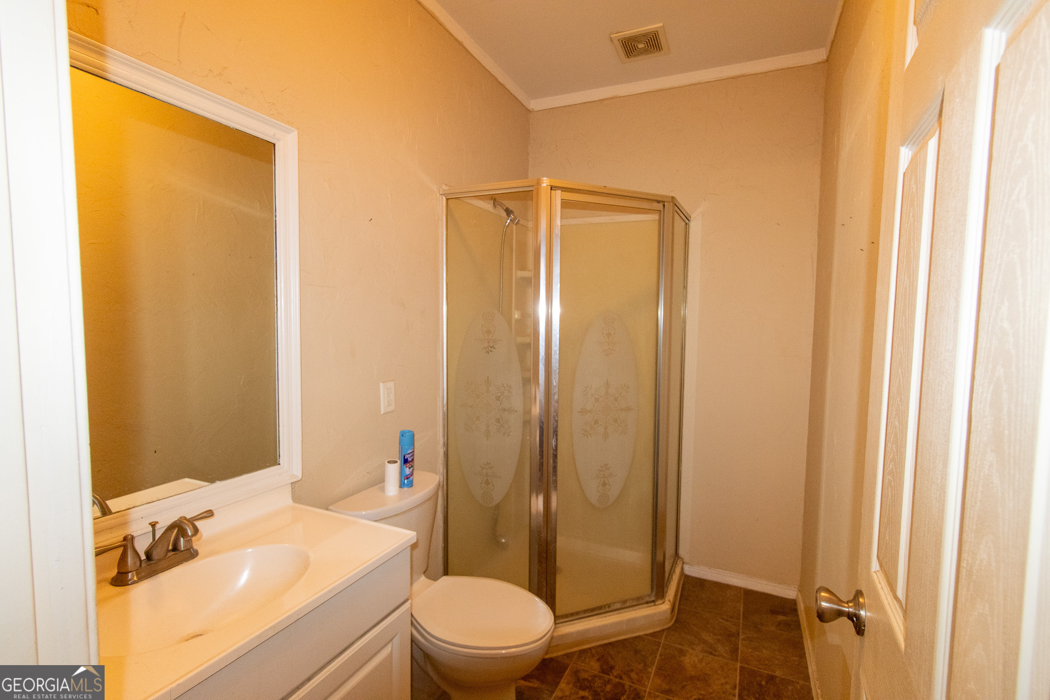 209 Elm Drive Brooklet, GA 30415 - Photo 25 of 30 a bathroom with a sink a toilet and shower