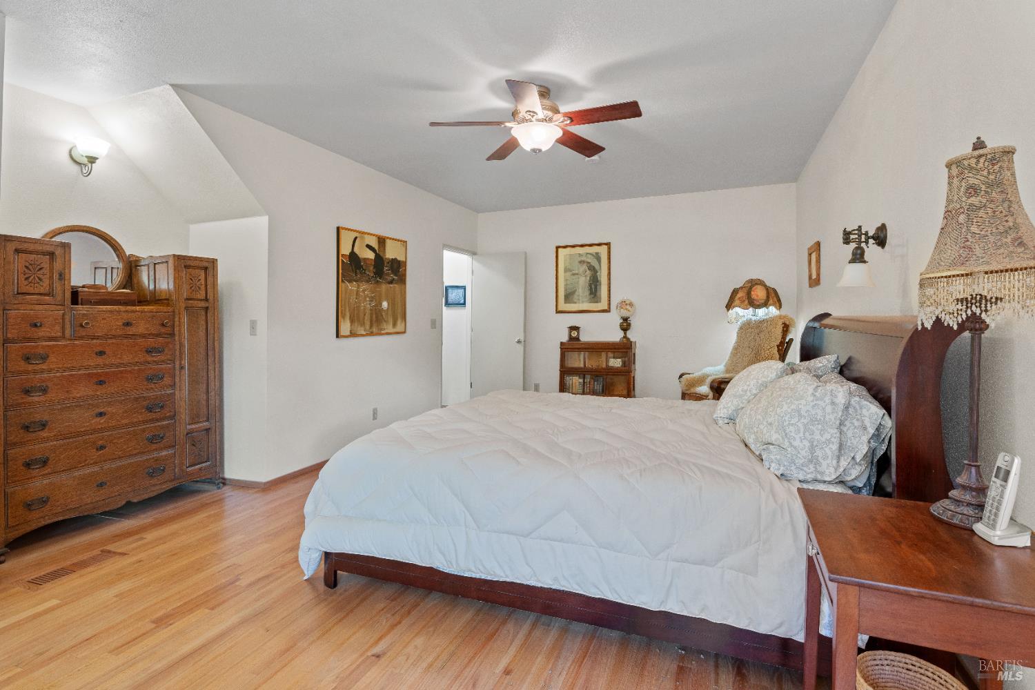 7420 Eastside Potter Valley Road Ukiah, CA 95482 - Photo 14 of 39 Primary bedroom on first floor.