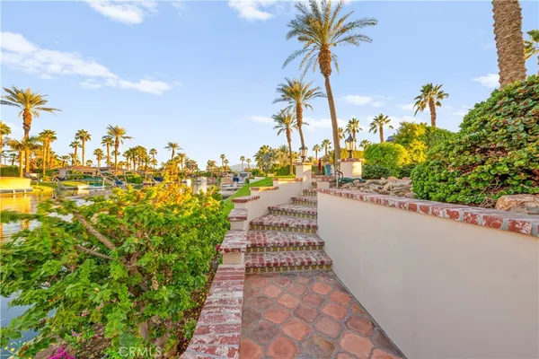 a view of a backyard with a patio