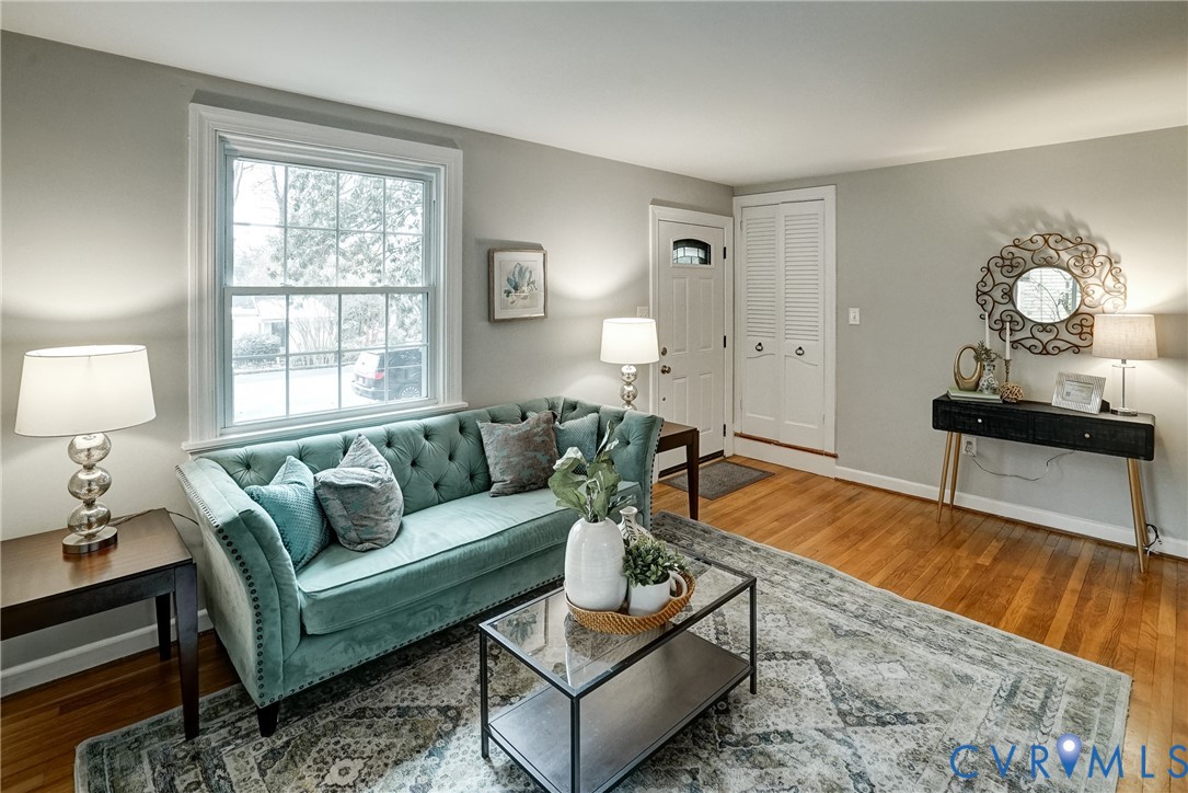 7502 Sweetbriar Road Henrico, VA 23229 - Photo 6 of 28 a living room with furniture and a window