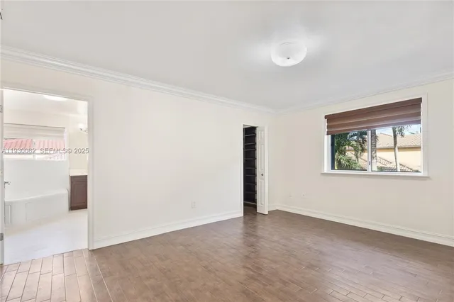 wooden floor in an empty room