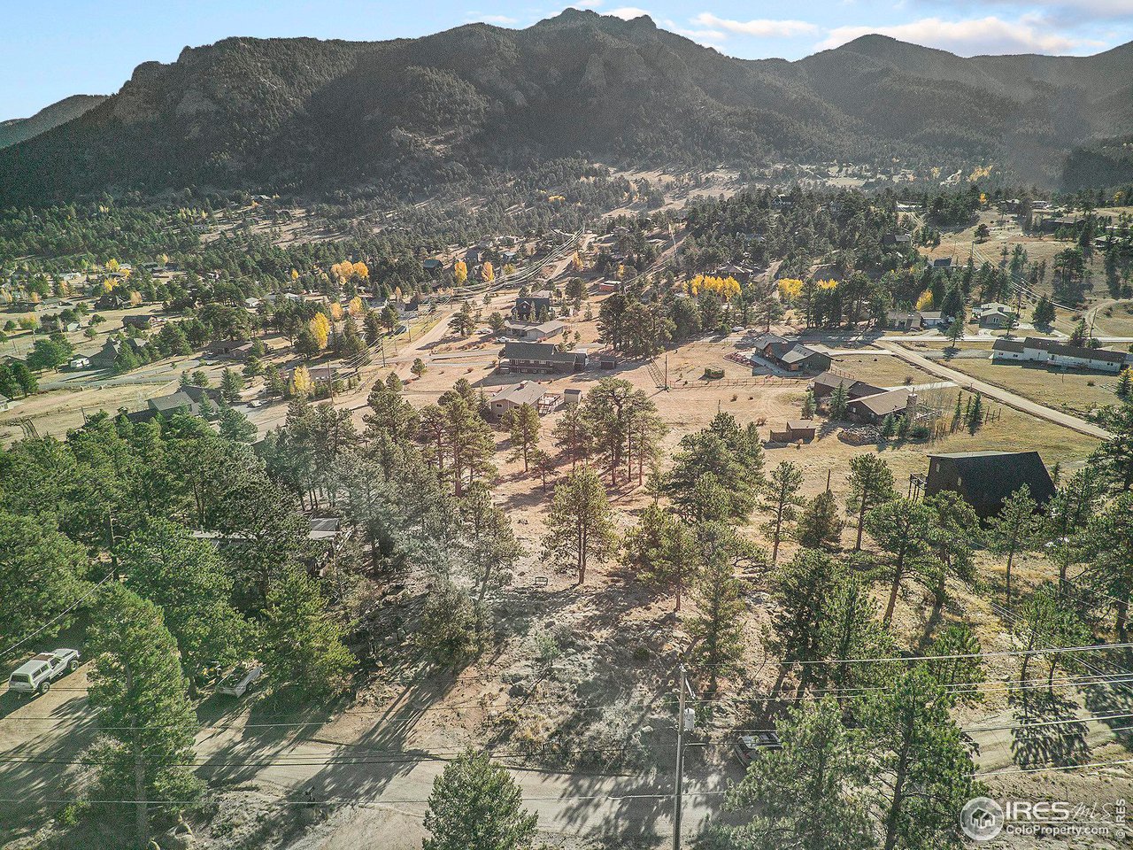 2630 Ridge Lane Estes Park, CO 80517 - Photo 17 of 31 a view of a mountain range with trees