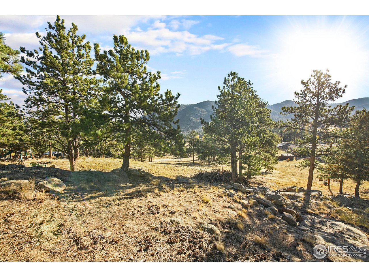 2630 Ridge Lane Estes Park, CO 80517 - Photo 4 of 31 a backyard of a house