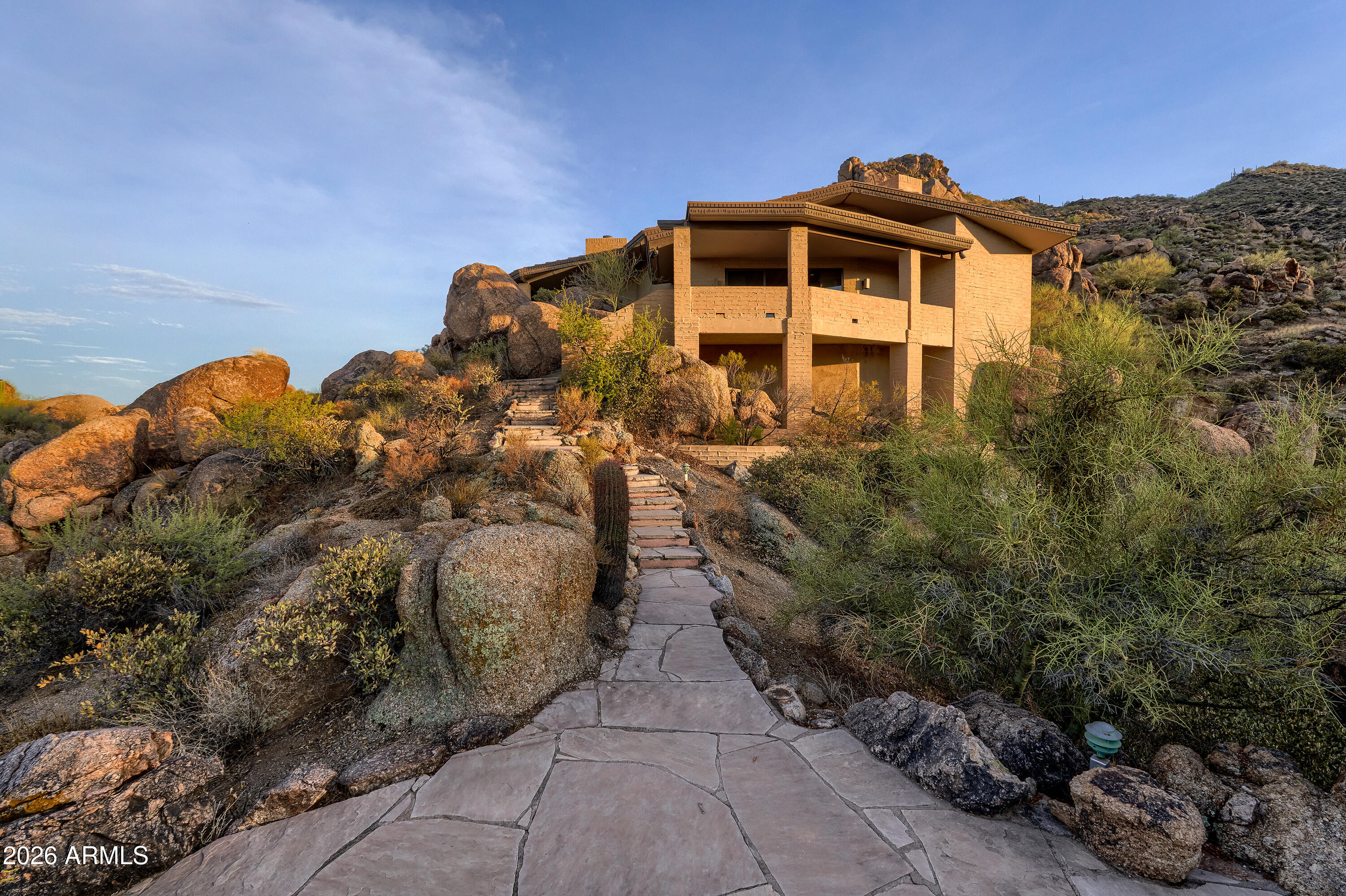 6700 East Hawksnest Road Carefree, AZ 85377 - Photo 53 of 82 a view of a back yard of the house
