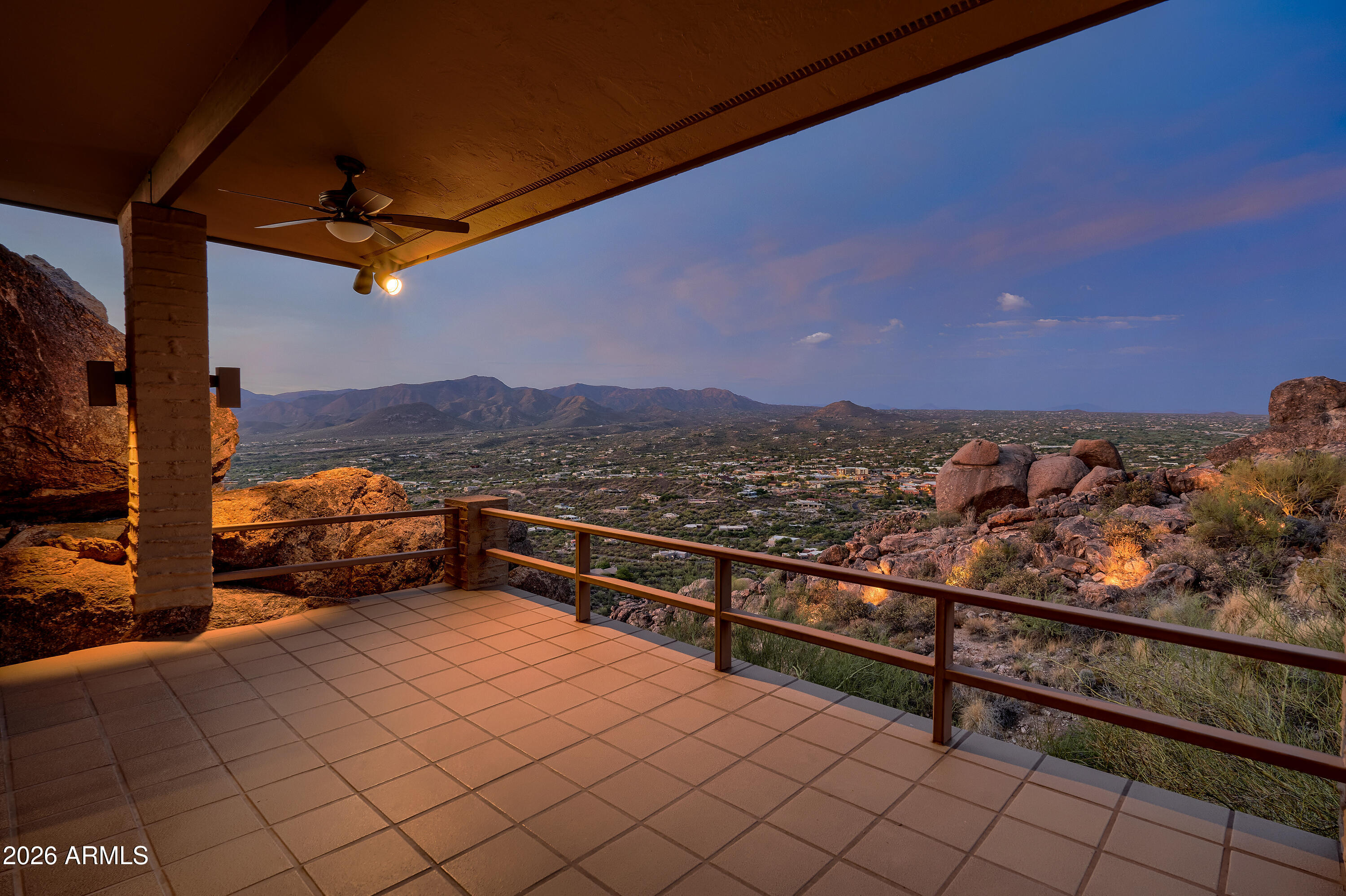 6700 East Hawksnest Road Carefree, AZ 85377 - Photo 63 of 82 a view of a terrace