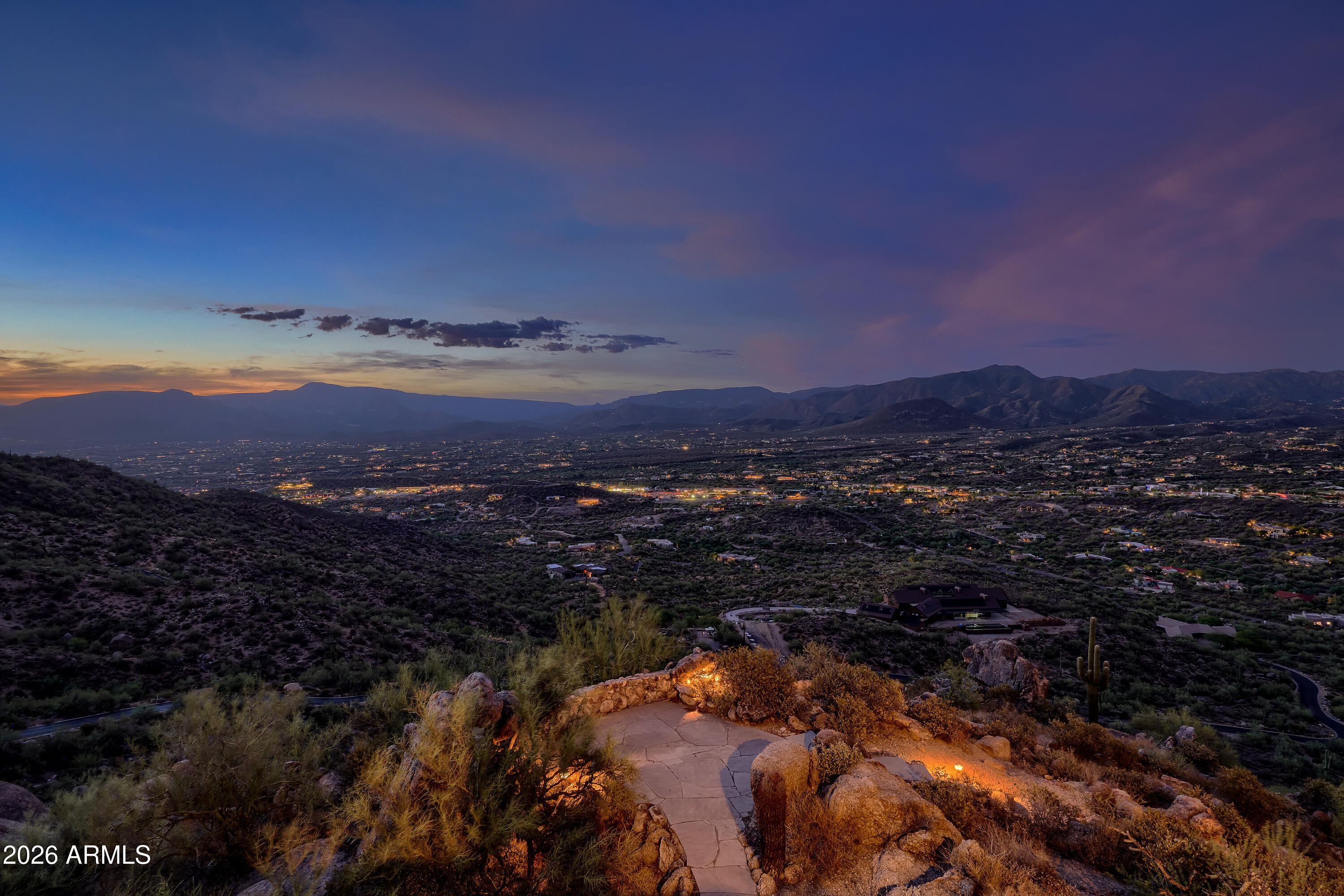 6700 East Hawksnest Road Carefree, AZ 85377 - Photo 76 of 82 a view of city and mountain