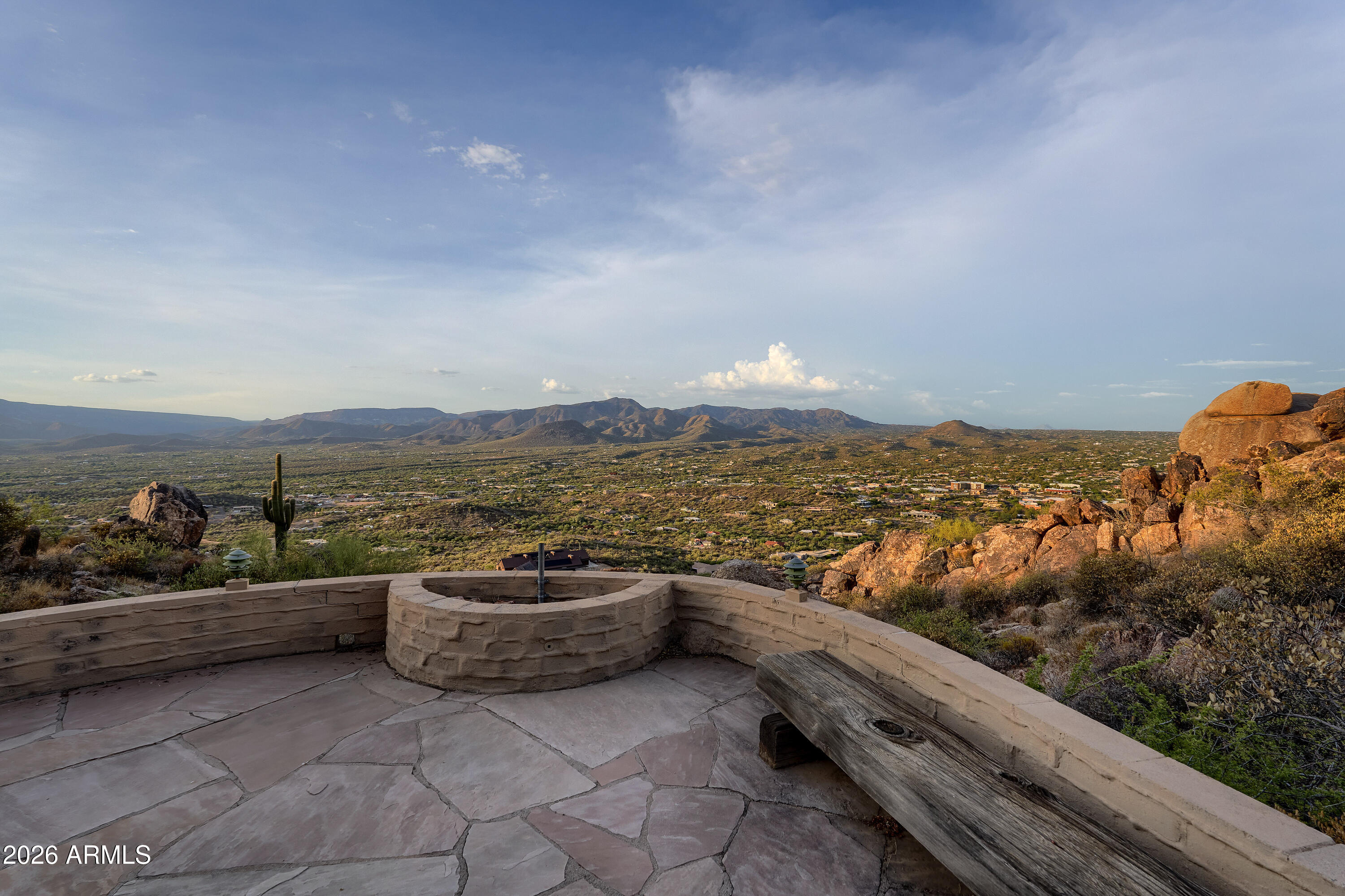 6700 East Hawksnest Road Carefree, AZ 85377 - Photo 81 of 82 a view of a terrace with skyline