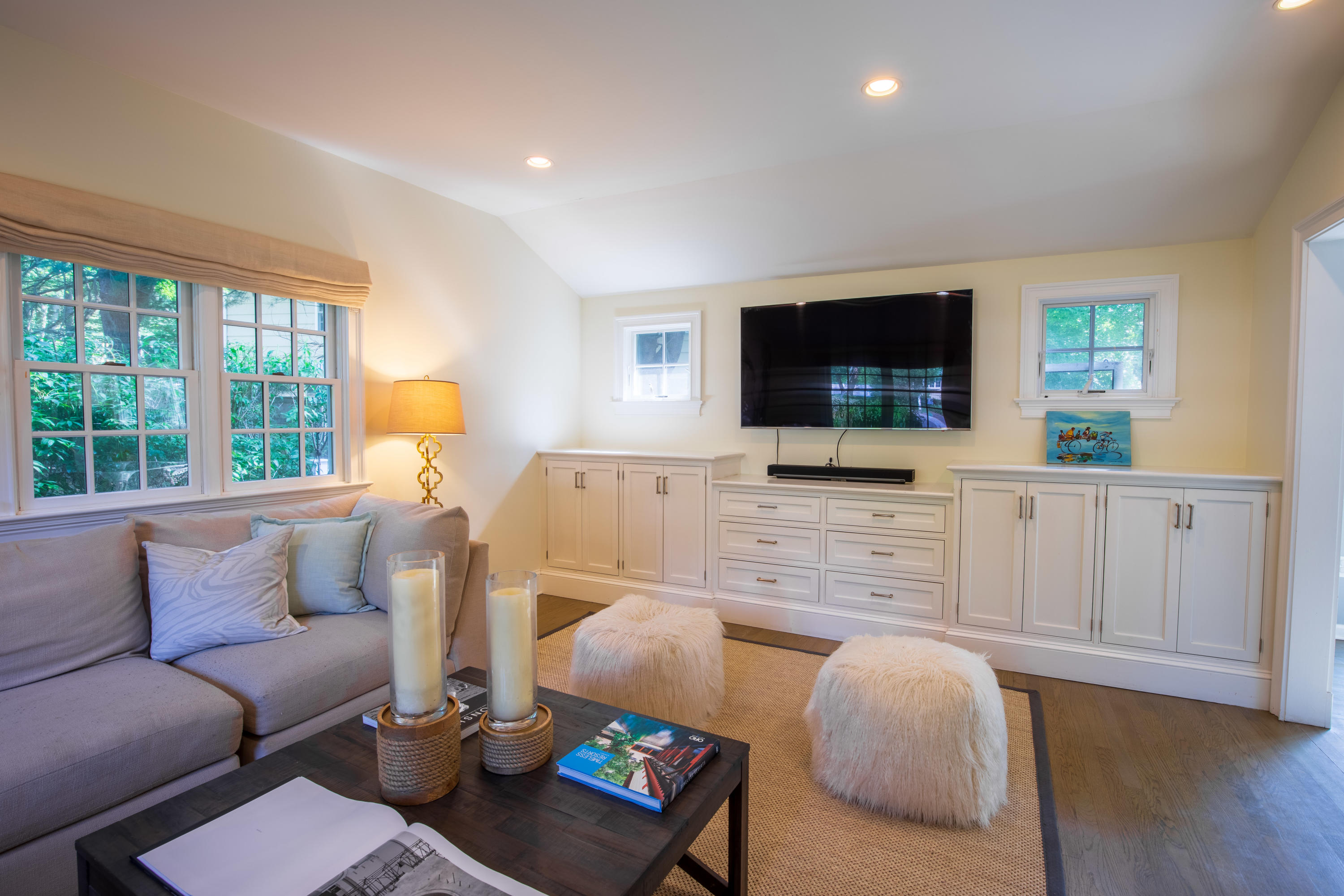 10 Old Field Road Norwalk, CT 06853 - Photo 4 of 21 a living room with furniture and a flat screen tv