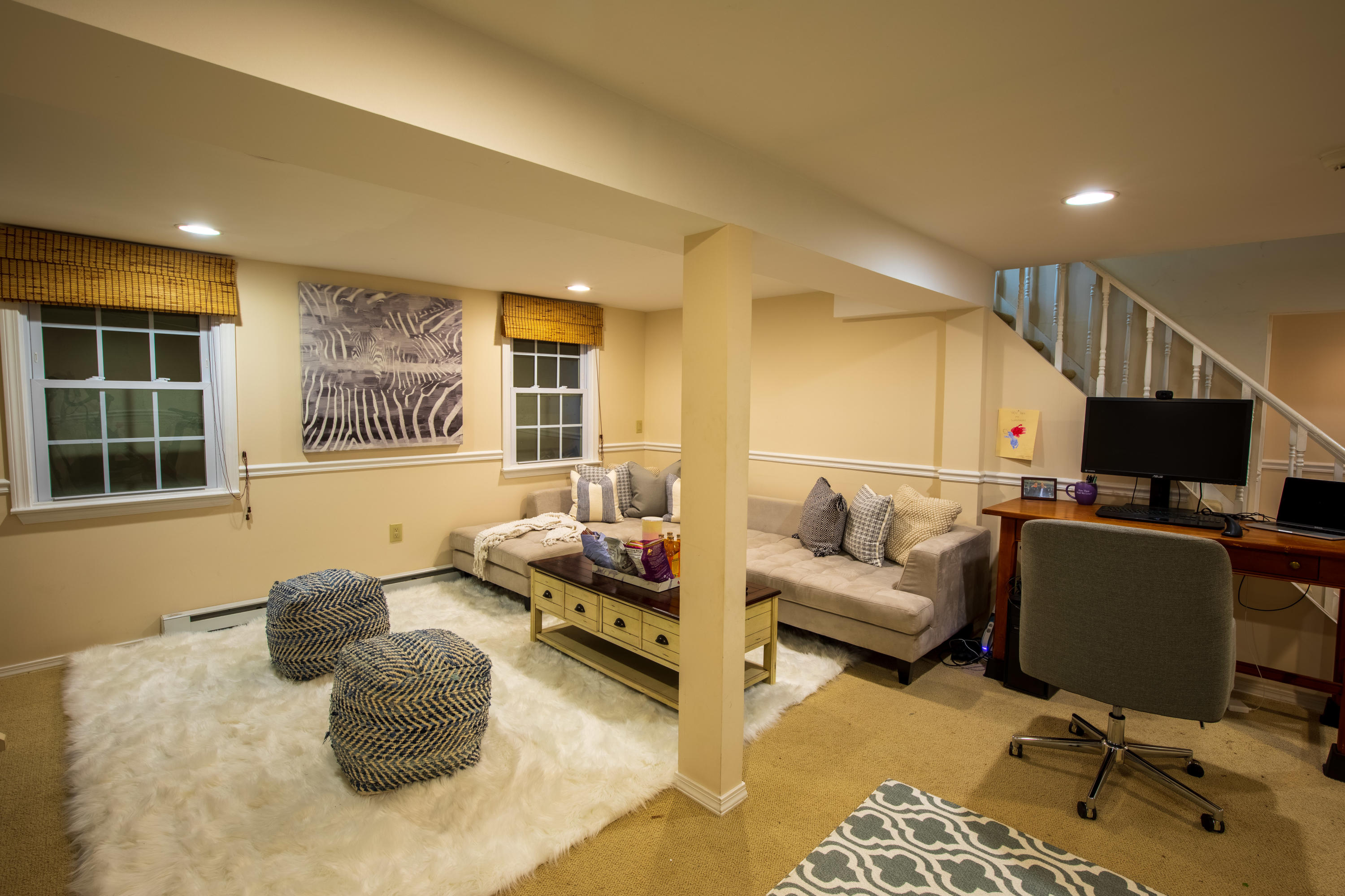 10 Old Field Road Norwalk, CT 06853 - Photo 9 of 21 a living room with furniture and a flat screen tv