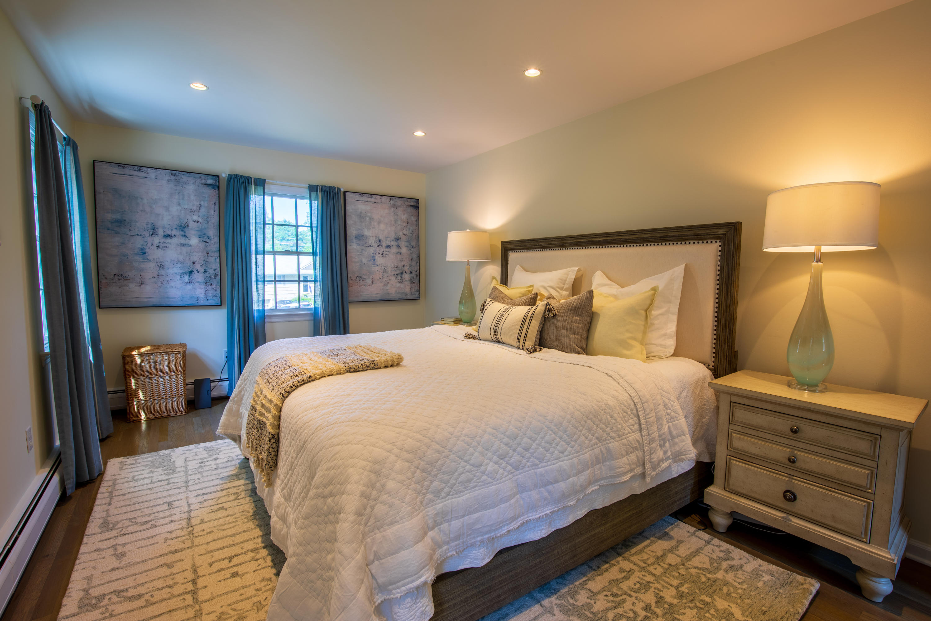10 Old Field Road Norwalk, CT 06853 - Photo 10 of 21 a bedroom with a bed and a lamp