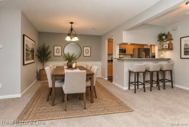 3491 Tremonte Circle Rochester, MI 48306 - Photo 9 of 42 Virtually Staged to give you an idea for furniture placement and paint ideas. AI photo