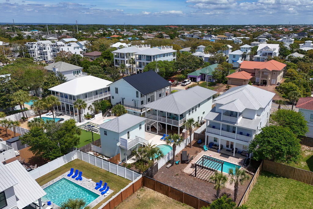 64 Dolphin Street Destin, FL 32541 - Photo 95 of 107 an aerial view of multiple house