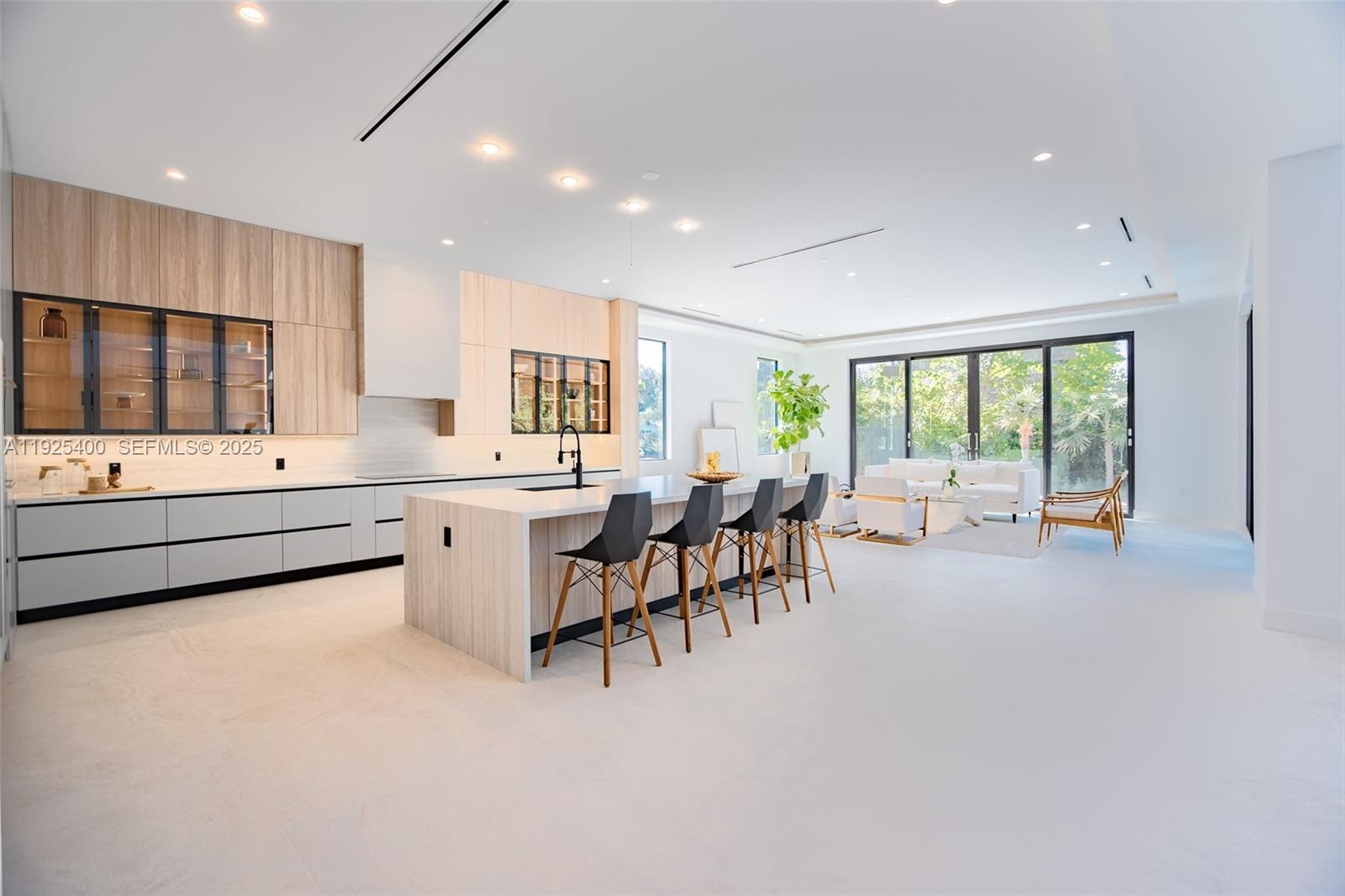 9840 Southwest 73rd Court Pinecrest, FL 33156 - Photo 23 of 64 Spectacular kitchen with two tones designs