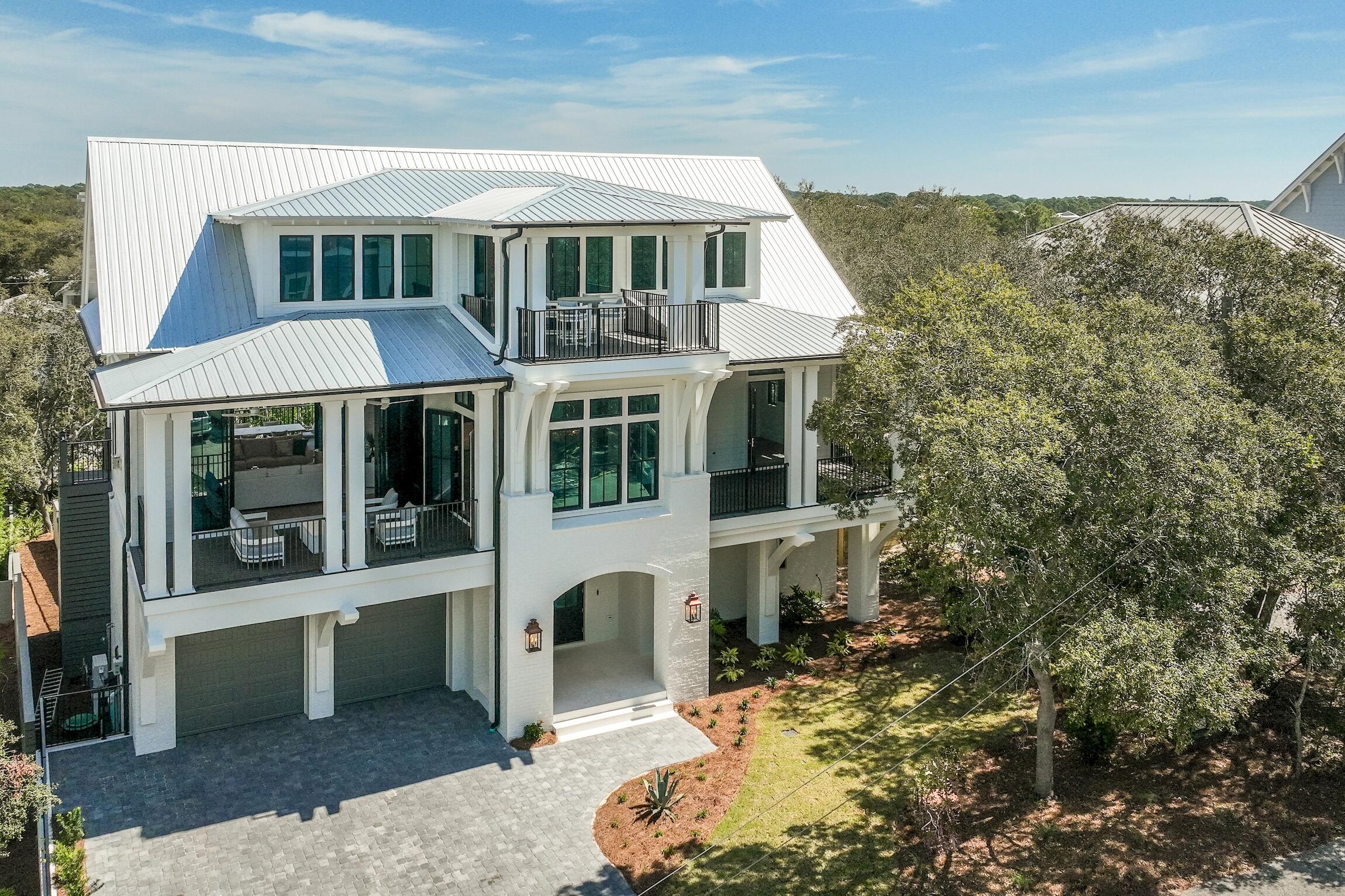 102 Bullard Road Santa Rosa Beach, FL 32459 - Photo 10 of 63 a front view of a house with a yard