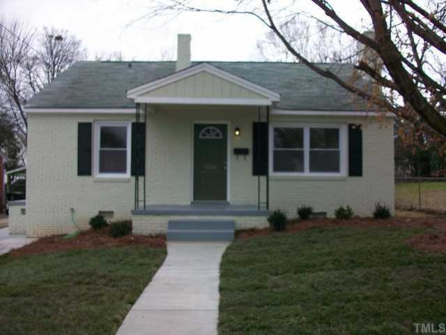 1110 East Martin Street Raleigh, NC 27610 - Photo 1 of 11 Picture perfect. This home is ideal for someone looking for low payments, or the perfect investment, which should result in positive cash flow. Lots of love went in to returning this home to its cozy bungalow feel. Exterior Front