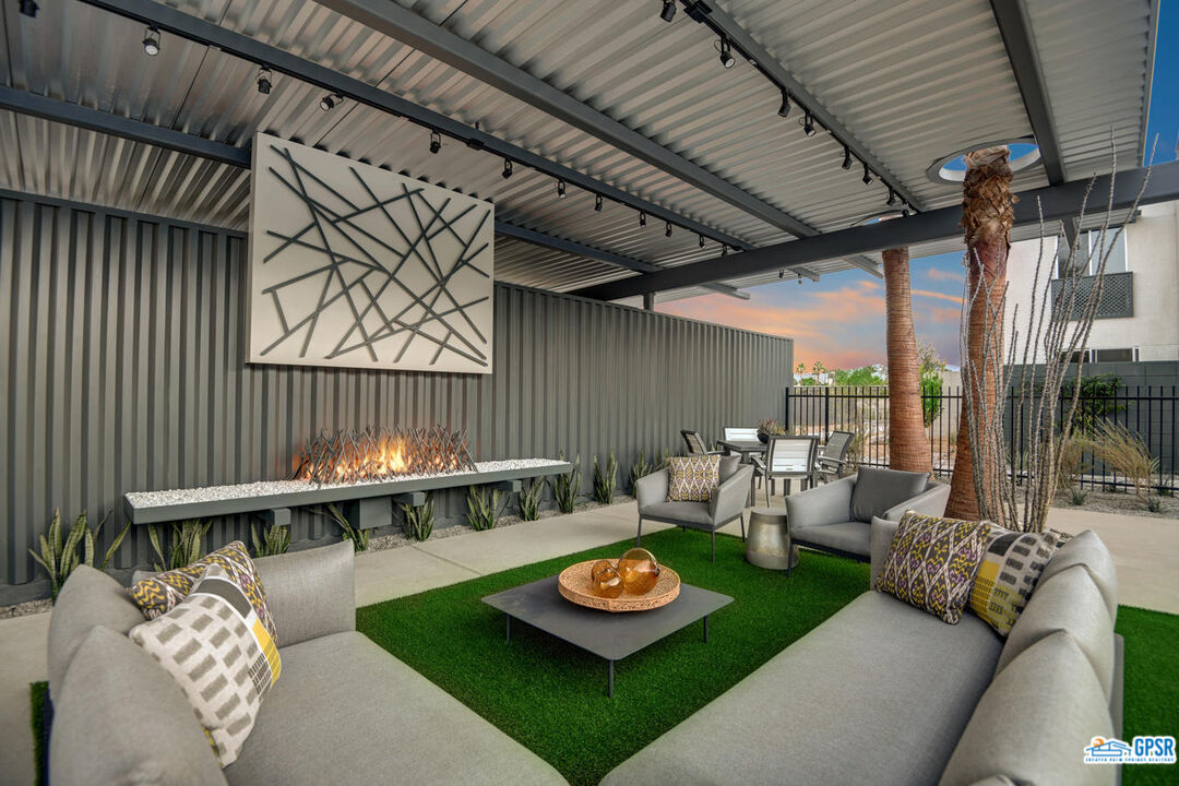 158 The River Palm Springs, CA 92262 - Photo 17 of 17 a outdoor space with furniture