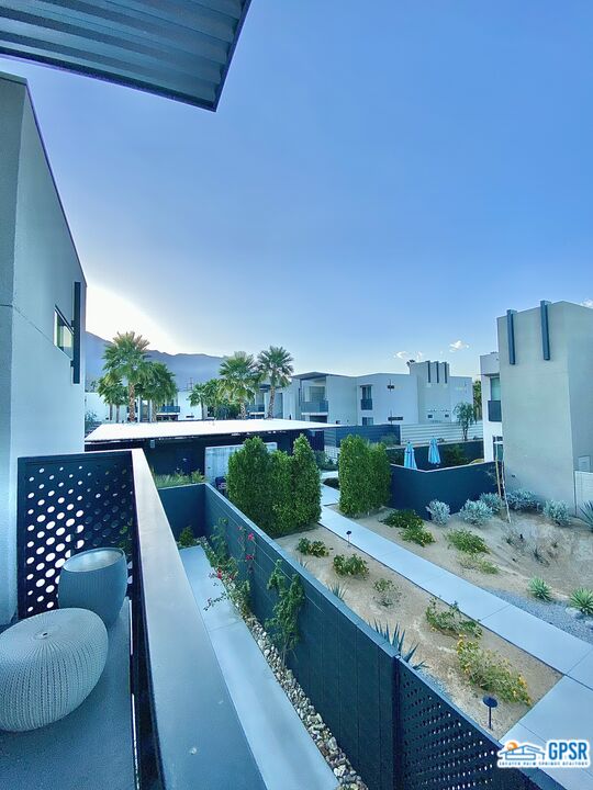 158 The River Palm Springs, CA 92262 - Photo 8 of 17 a view of balcony with furniture