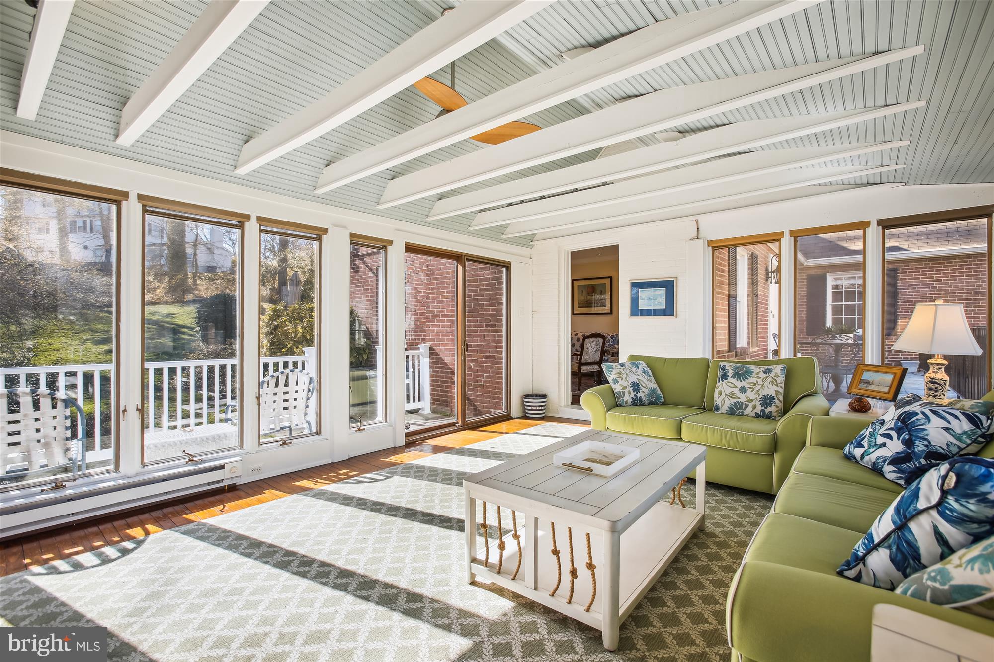 5950 Wilton Road Alexandria, VA 22310 - Photo 30 of 97 Sunroom off of living room