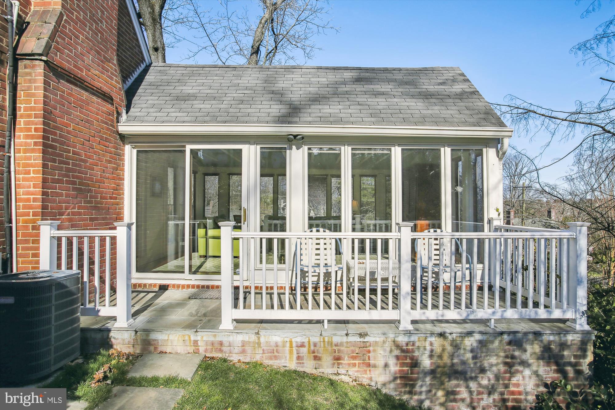 5950 Wilton Road Alexandria, VA 22310 - Photo 32 of 97 Patio area off of sunroom