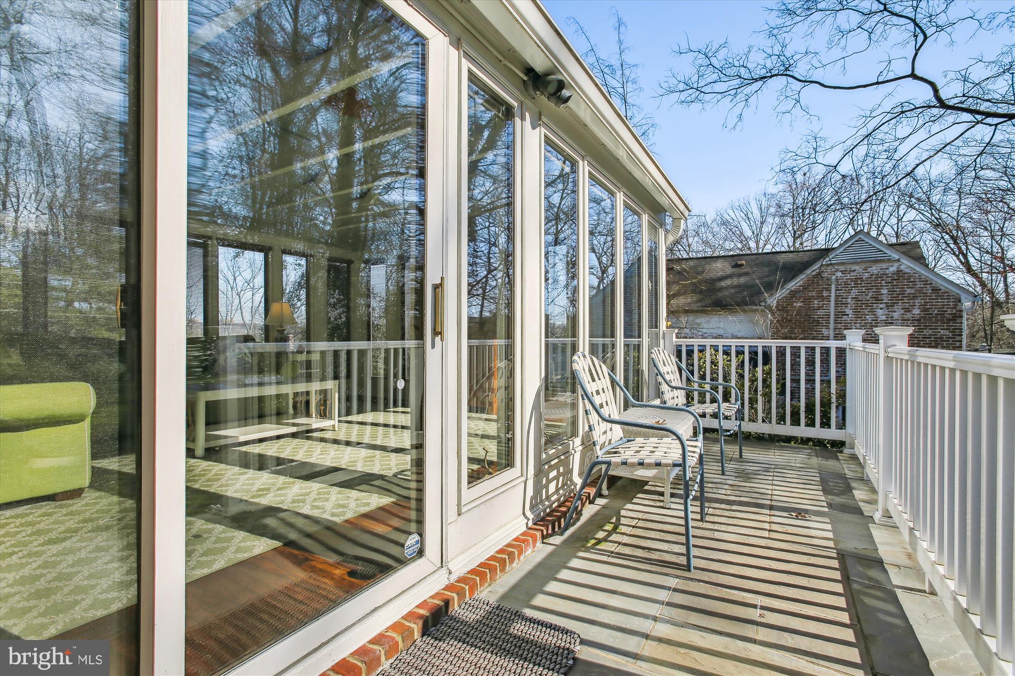 5950 Wilton Road Alexandria, VA 22310 - Photo 34 of 97 Inviting patio accessed from the sunroom